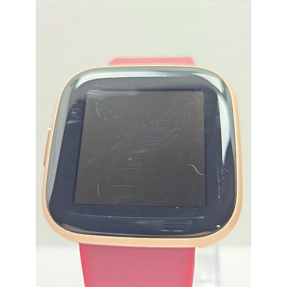 Fitbit Versa 2 Smartwatch Pink 40mm Alexa WR50M Always On Display No Charger - Picture 4 of 10